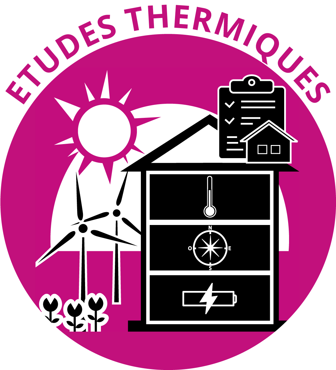 logo du pôle Etudes Thermiques d'ECOBATingénierie