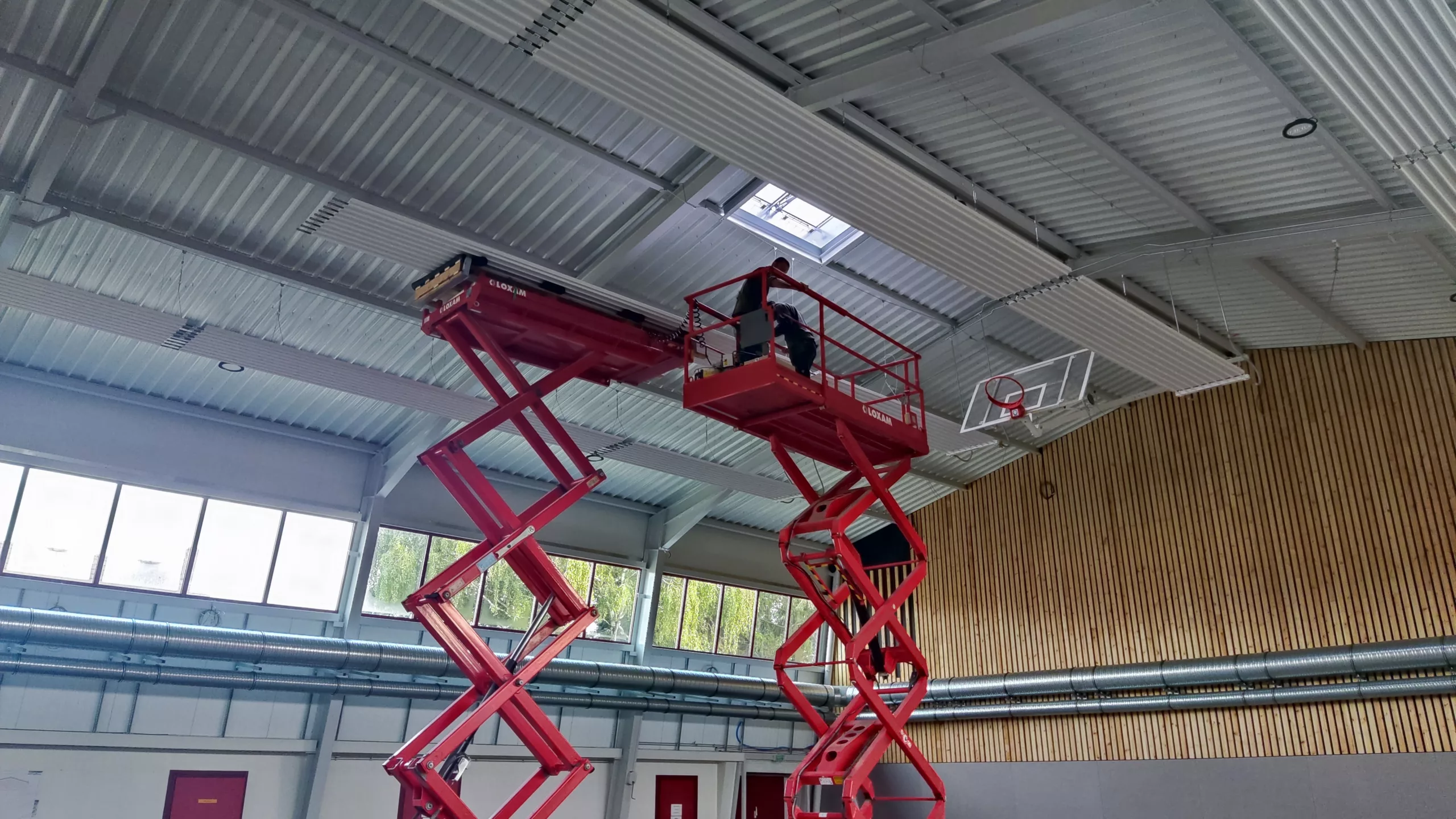 Suivi de chaniter pour la Salle des Sports de Annequin